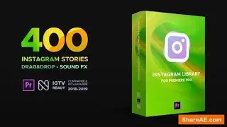 Videohive Instagram Library for Premiere Pro » free after effects templates  | Sci Fi Studio