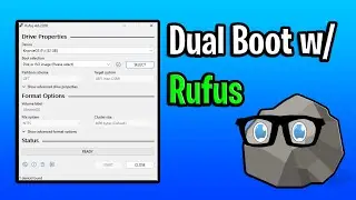 How to Setup Dual Booting WITH Rufus | Any ISO File