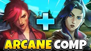 BRINGING ARCANE INTO LEAGUE OF LEGENDS! (VI + CAITLYN COMBO)