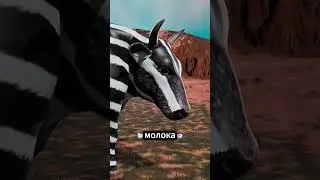 Коровы в полоску, как зебры: удивительное превращение! 🦓🐄✨ 