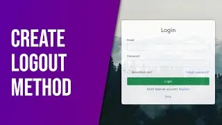 14 - Create Logout Method In Asp.Net Core MVC App