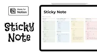 How to Build: Advanced Stick Note in Notion