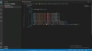 Elements in HTML | Headings in HTML  | Visual studio code (KISWAHILI)