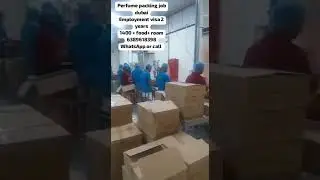 DUBAI PERFUME PACKING JOB EMPLOYMENT VISA 2 YEAR 2024 1400 AED + FOOD 00971557990986 WHATSAPP CALL