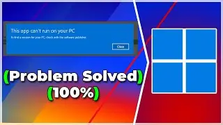 🟢(2024 FIX) - This App Can't Run on your PC
