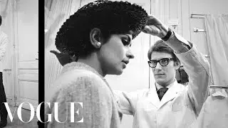 YSL Muse Danielle Luquet de Saint Germain’s Couture Collection – Vintage Bowles – Vogue