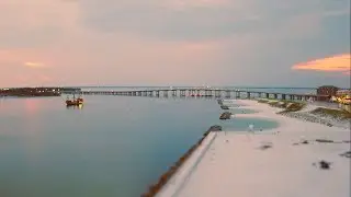 Is That a Pirate Ship? Destin Harbor Timelapse