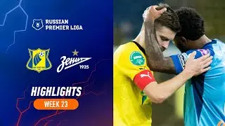 Highlights FC Rostov vs Zenit (0-0) | RPL 2022/23