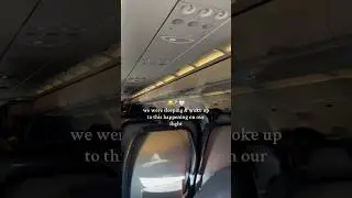 can you believe this happened on the flight to our wedding?! 😂 #wedding #flightattendant #funny