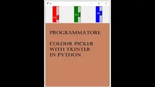 tkinter color picker with python