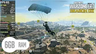 COD Warzone 2.0 on 6GB RAM - Surprisingly Playable!