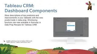 Analytics: Tableau CRM Dashboard Components