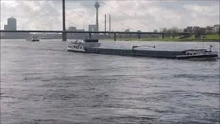 Schiff auf dem Rhein