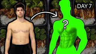 I ONLY ATE Chicken, Rice, & Broccoli For An Entire Week - The Hollywood Secret?