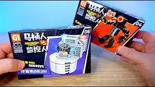 ЛЕГО СКИБИДИ ТУАЛЕТ СОБИРАЕМ Ч4 LEGO SKIBIDI TOILET