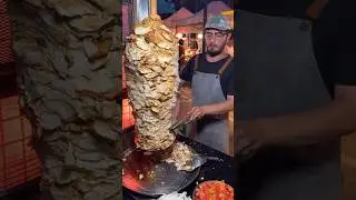 Spicy Chicken Kebab At Chiang Mai Night Market - Thai Street Food