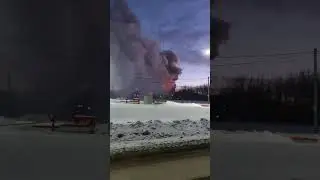 11 декабря 2023 г. 08:00 сгорела хозпостройка / Петра Дубрава / Самарская область