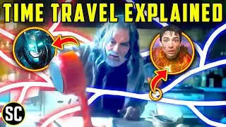 The Flash TIME TRAVEL and Multiverse EXPLAINED!