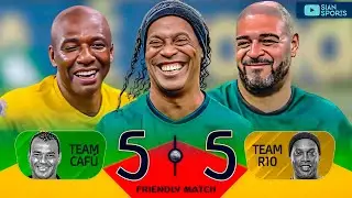 MOST BEAUTIFUL GOAL OF 2024! RONALDINHO, ADRIANO AND OTHER LEGENDS GAVE A SHOW AT A BENEFICIAL GAME