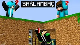 KAAN EFE VE İLAYDA SAKLAMBAÇ OYNUYOR - Minecraft