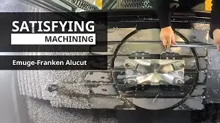Machining a Radar Mount with Emuge-Franken Alu-Cut
