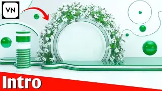 How to Make 3D intro For YouTube in VN App | Intro Kaise Banaye | VN App Editing