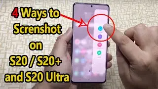 How to Take Screenshot on Samsung Galaxy S20 / S20+ / S20 Ultra