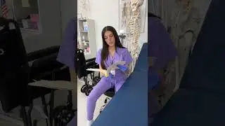 This dog was so chill and adorable during the check-up! 