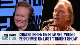 Conan O’Brien Talks About Neil Young Agreeing to Be His Last 