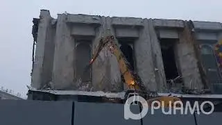 Снос кинотеатра «Соловей» в Москве