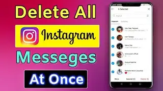 How To Delete All Instagram Messages At Once | Delete Instagram Messages