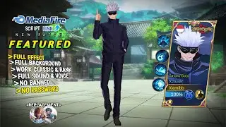 Script Skin Xavier Jujutsu Kaisen Satoru Gojo | No Password | Full Effect & Voice - New Patch