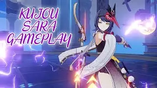 GENSHIN IMPACT KUJOU SARA GAMEPLAY