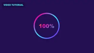 Animated Gradient Shiny Loader with HTML CSS & Javascript