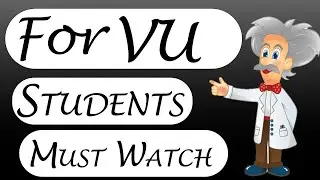 For Virtual University Student Must Seen || Want Solution of Any Problem?