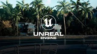 Tropical beach | Unreal Engine 5 2 Lumen | 4K