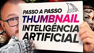 COMO CRIAR THUMBNAILS com INTELIGÊNCIA ARTIFICIAL - MIDJOURNEY 2023