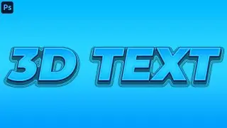 How to Create a Cool 3D text effect in Photoshop.