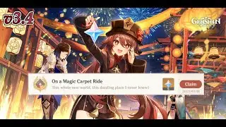 Genshin Impact - On a Magic Carpet Ride | Hidden Achievement | Sumeru 3.4 | Guide