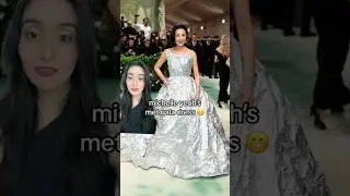 i can’t believe michelle yeoh wore this to the 2024 met gala 😨