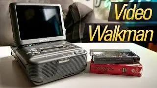 Video Walkman: Sonys 1991 Portable 8mm VCR!