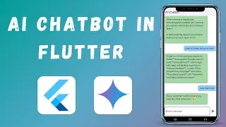 AI Chatbot In Flutter With Gemini AI - Chat App In Flutter Using Gemini AI