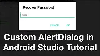 Custom Alert Dialog in android studio in Hindi/Urdu || Tutorial for beginners || 2020