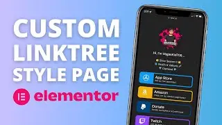 Make An Elementor Linktree Style Page - EASY!