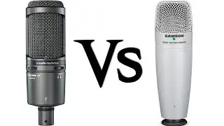 Audio-Technica AT2020 USB+ Vs Samson c01u !