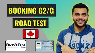 How To Book G2 or G Drive/Road Test Online ? |  Road Test Booking - Ontario, Canada 2024 |