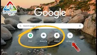 How we can add shortcut in google home page|| Create shortcut in google page(Urdu & Hindi)
