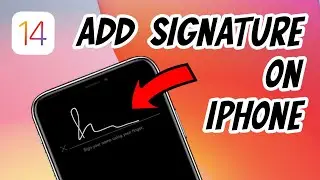 How to Add Your Signature to a Document on your Iphone