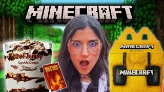 PROBÉ el NUEVO Menú de MINECRAFT en McDonald's Francia (DECEPCIÓN TOTAL)