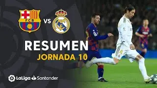 Resumen de FC Barcelona vs Real Madrid (0-0)